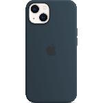 Coque - Bumper - Facade Telephone Coque APPLE iPhone 13 silicone Abyss Blue