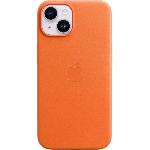 Housse - Etui - Chaussette Coque APPLE iPhone 14 cuir Orange