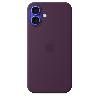 Coque - Bumper - Facade Telephone APPLE iPhone 16 Plus - Coque en silicone avec MagSafe - Plum