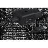 Coque - Bumper - Facade Telephone Chargeur SAMSUNG secteur Rapide - 25W USB C (avec câble) - Noir