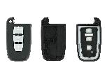 Boitier - Coque De Cle - Telecommande Coque Cle Adaptable Pour Hyundai 3 Boutons - KEYSKAR