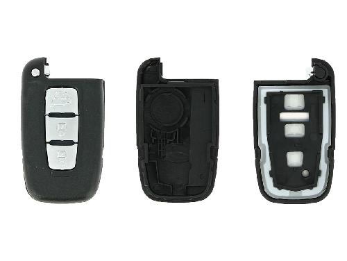 Boitier - Coque De Cle - Telecommande Coque Cle Adaptable Pour Hyundai 3 Boutons - KEYSKAR
