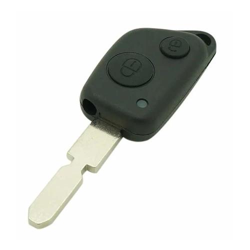 Boitier - Coque De Cle - Telecommande Coque Cle Adaptable Pour Psa 2 Boutons Lame Fraisee - KEYSKAR
