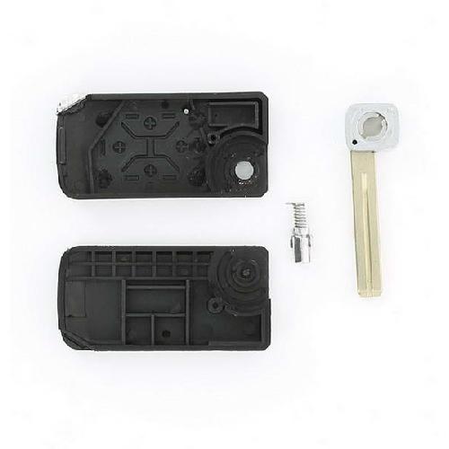 Boitier - Coque De Cle - Telecommande Coque Cle compatible avec TOYOTA 3 BOUTONS LAME FRAISEE RETRACTABLE