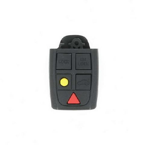 Boitier - Coque De Cle - Telecommande Coque Cle compatible avec VOLVO 5 BOUTONS LAME FIXE RETRACTABLE 7.5MM