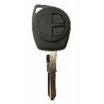 Boitier - Coque De Cle - Telecommande Coque Cle Suzuki 1 Bouton Lame Crantee