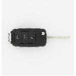 Boitier - Coque De Cle - Telecommande Coque De Cle Adaptable Pour Vag 3 Boutons Lame Fraisee