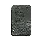 Boitier - Coque De Cle - Telecommande coque en forme de Carte Renault 3 Boutons Sans Lame Compatible Megane. Scenic - KEYSKAR