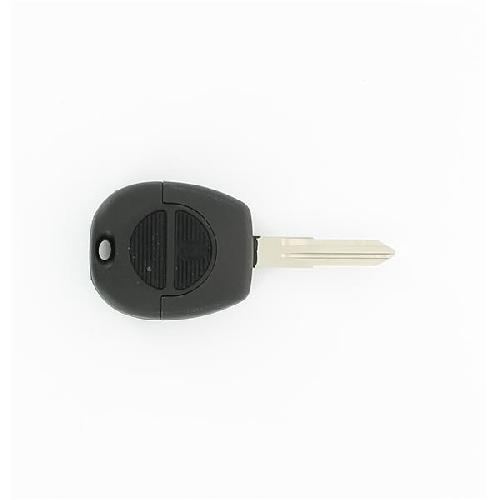Boitier - Coque De Cle - Telecommande Coque Nissan 2 Boutons Lame Crantee