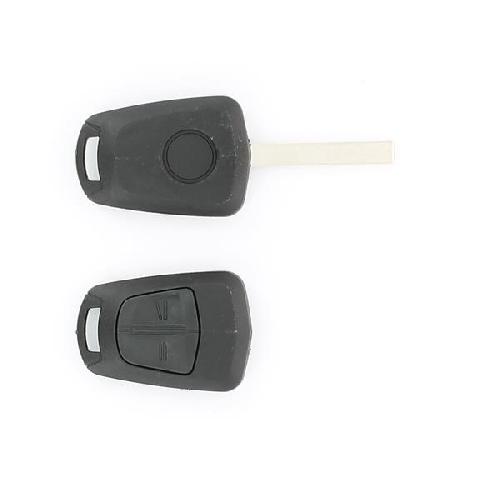 Boitier - Coque De Cle - Telecommande Coque Opel 2 Boutons Lame Fraisee