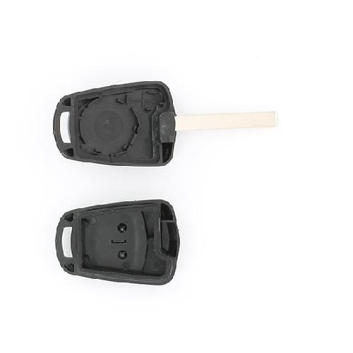 Boitier - Coque De Cle - Telecommande Coque Opel 2 Boutons Lame Fraisee