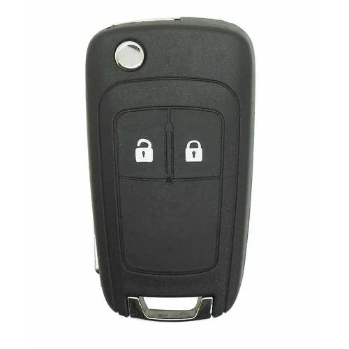 Boitier - Coque De Cle - Telecommande Coque Opel 2 Boutons Lame Fraisee - KEYSKAR