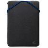 Coque Pour Ordinateur Portable - Housse Pour Ordinateur Portable Housse de protection réversible pour ordinateur portable HP 15.6 - Bleu