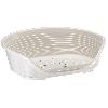 Corbeille - Panier - Coussin - Hamac FERPLAST Corbeille SIESTA DELUXE Taille 4 - 61.5*45*21.5 cm - Blanc