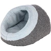 Corbeille - Panier - Coussin - Hamac Igloo pour chats - KERBL - JANA - 35 x 41 x 30 cm - Gris