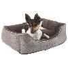 Corbeille - Panier - Coussin - Hamac KERBL Panier corbeille Samuel - 50 x 40 x 15 cm - Argent et gris - Pour chien