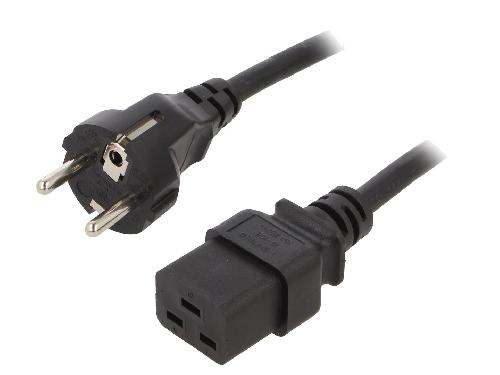 Cable D'alimentation Cordon d'alimentation 16A 250V 1.8m - Noir