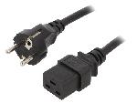 Cable D'alimentation Cordon d'alimentation 16A 250V 3m - Noir