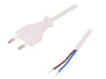 Cable D'alimentation Cordon d'alimentation 2.5A 250V 1.5m - Blanc