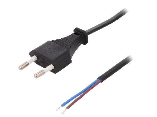 Cable D'alimentation Cordon d'alimentation 2.5A 250V 1.5m - Noir