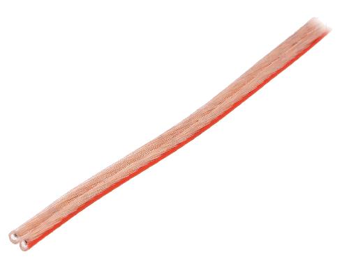 Cables de Haut-Parleurs Cordon de haut parleurs 100m - Transparent