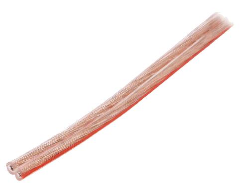 Cables de Haut-Parleurs Cordon de haut parleurs 100m - Transparent