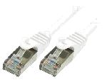 Cable - Connectique Pour Peripherique Cordon de raccordement F-UTP Cat.6 blanc - 7.5m