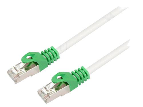 Cable - Adaptateur Reseau - Telephonie Cordon de raccordement S-FTP Cat. 6 gris - 3m