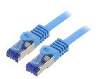 Cable - Connectique Pour Peripherique Cordon de raccordement S-FTP Cat.6a bleu - 1.5m