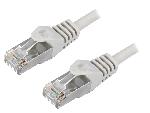 Cable - Adaptateur Reseau - Telephonie Cordon raccordement F-UTP Cat.5e Gris - 2m