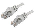 Cable - Adaptateur Reseau - Telephonie Cordon raccordement F-UTP Cat.5e Gris - 3m