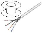 Cable - Adaptateur Reseau - Telephonie Cordon S-FTP cat.6 gris 100m