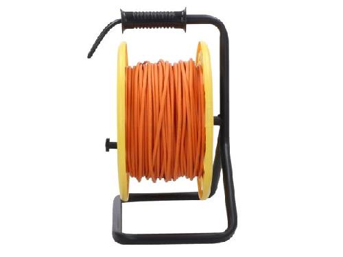 Cable - Adaptateur Reseau - Telephonie Cordon S-FTP Cat6a 60m - Orange