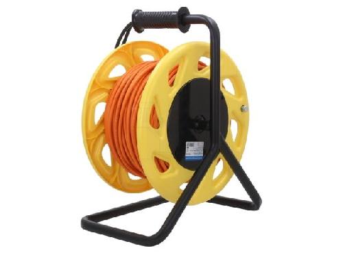 Cable - Adaptateur Reseau - Telephonie Cordon S-FTP Cat6a 60m - Orange