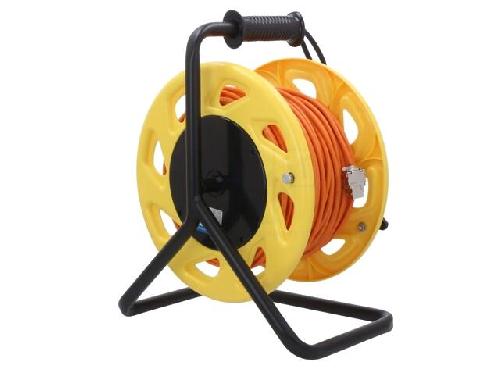 Cable - Adaptateur Reseau - Telephonie Cordon S-FTP Cat6a 60m - Orange