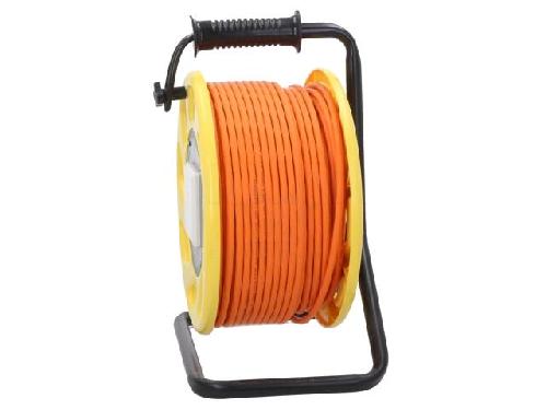Cable - Adaptateur Reseau - Telephonie Cordon S-FTP Cat7a 90m - orange