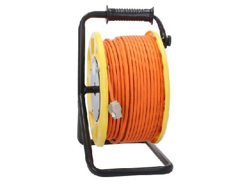 Cable - Adaptateur Reseau - Telephonie Cordon S-FTP Cat7a 90m - orange