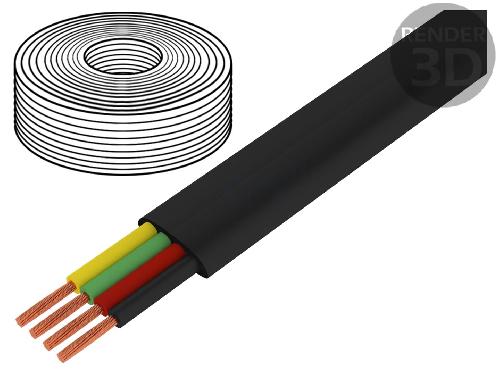 Accessoire Coffret De Communication - Connecteur Rj45 - Panneau De Brassage Cordon telephonique 100m - Noir
