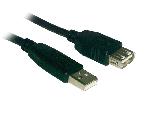 Cable - Connectique Pour Peripherique Cordon USB male femelle 0.6m