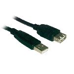 Cordon USB male femelle 0.6m