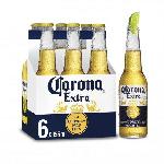 Corona Extra - Biere Blonde - Pack de 6 x 35.5 cl