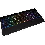 Clavier D'ordinateur CORSAIR Clavier Gamer Membrane K57 RGB - Sans fil - Rétroéclairé RGB LED - Noir  - AZERTY (CH-925C015-FR)