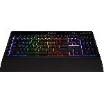 Clavier D'ordinateur CORSAIR Clavier Gamer Membrane K57 RGB - Sans fil - Rétroéclairé RGB LED - Noir  - AZERTY (CH-925C015-FR)