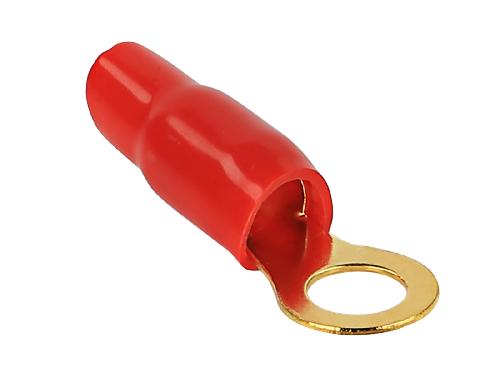 Cosses - Fils Cosses a anneau 20 mm2 vers 4.2 mm 50 pieces rouge