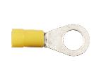 Cosses - Fils Cosses a anneau jaune 4.0 - 6.0 mm2 - 4.0 mm -100 pieces-