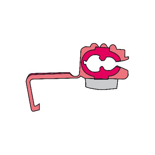 Cosses - Fils Cosses de cables 1563 rouge 10pcs