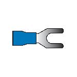 Cosses - Fils Cosses de cables 664 bleu 10pcs