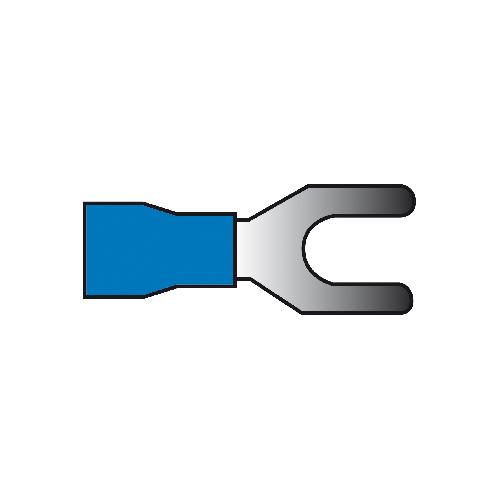 Cosses - Fils Cosses de cables 664 bleu 10pcs