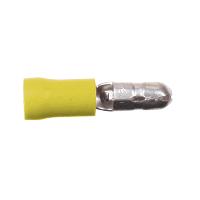 Cosses - Fils Connecteur male jaune 4.0 - 6.0 mm2 - 100 pieces