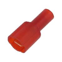 Cosses - Fils Connecteur plat 4.8mm 0.5mm male rouge